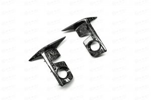 Toyota GR Yaris Front Fog Light Trim - Carbon Fiber - Forged Toyota GR Yaris Front Fog Light Trim - Carbon Fiber - Forged